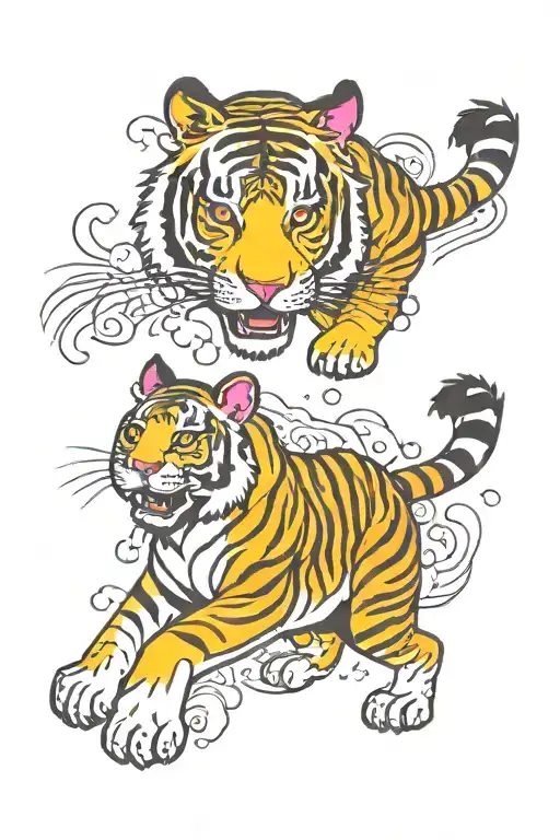 Chinese Tigers Lisa Frank