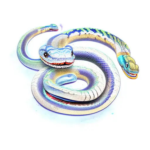 Smokey Chromatic Aberration Snake