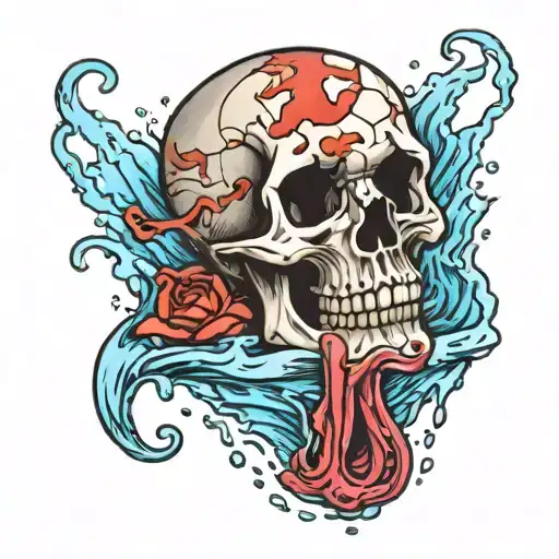 Skull Drowning