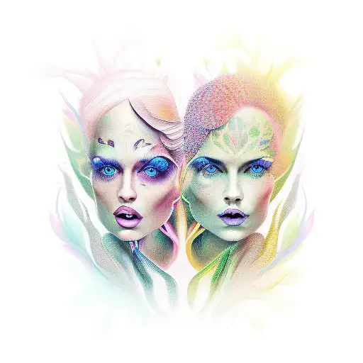 Femme Aux 3 Visages Sorciere Nature