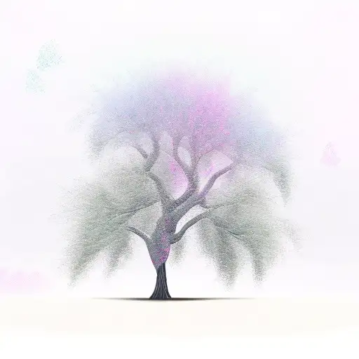 Willow Tree With Heart