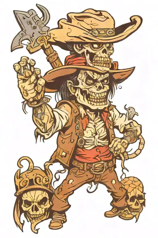 Western Style Horror Characters