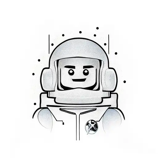 Lego Space Man