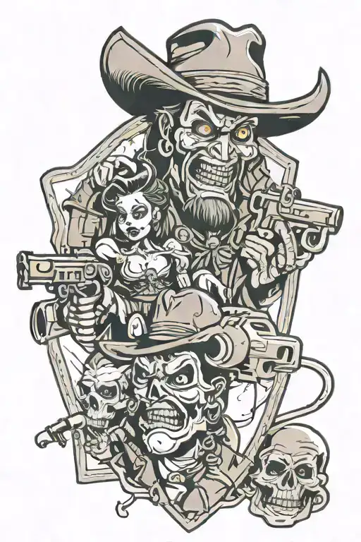 Western Horror Movie Inspired