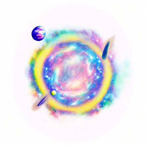 Galaxy Planet Stars