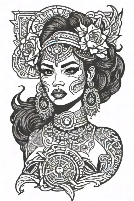 Filipino Strong Woman