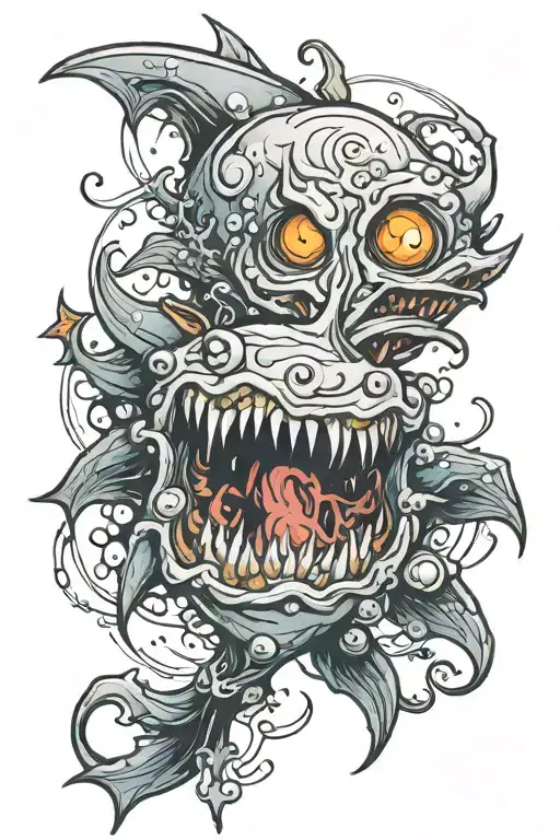 Evil Underwater Creatures Inspired