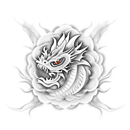 Flower Dragon Barbe Wire