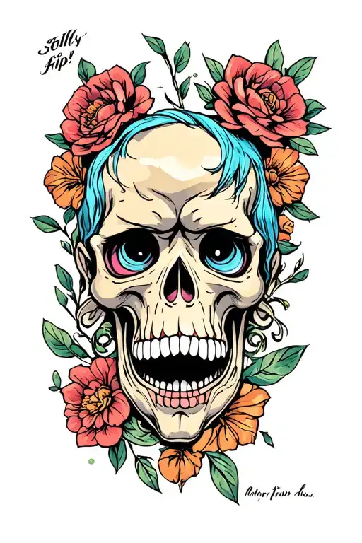 Filler Tattoo On Thigh And Hip