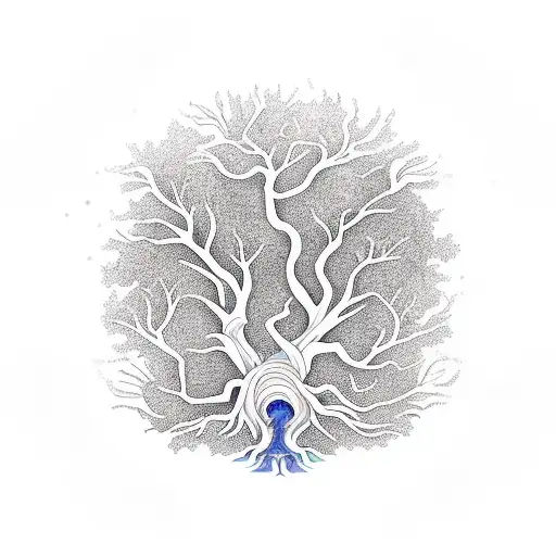 Yggdrasil With 9 Total Branches