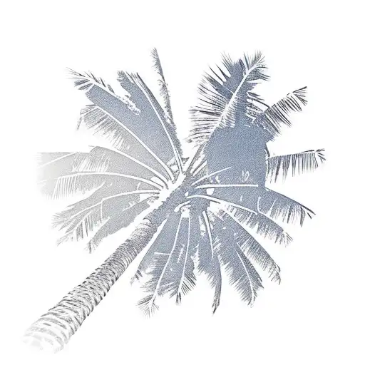 Palm Tree And Koln Cathedral