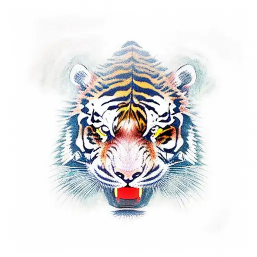 Japanese Tiger Skull