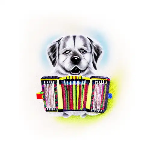 Jake The Dog Playing Accordion