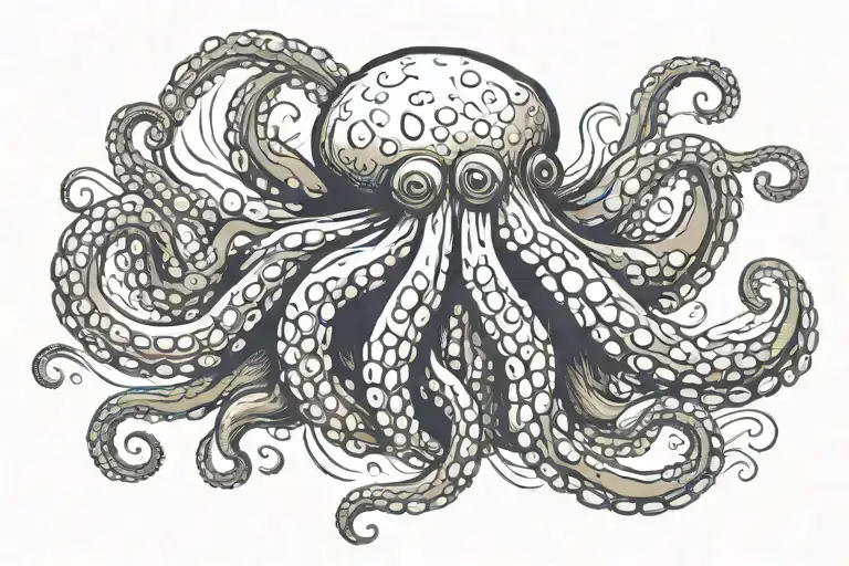 Octopus Reaching Out