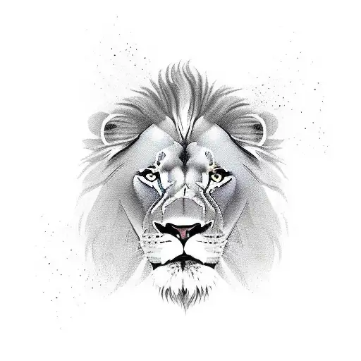 Lion Paw Stepping In Lion Pawprint