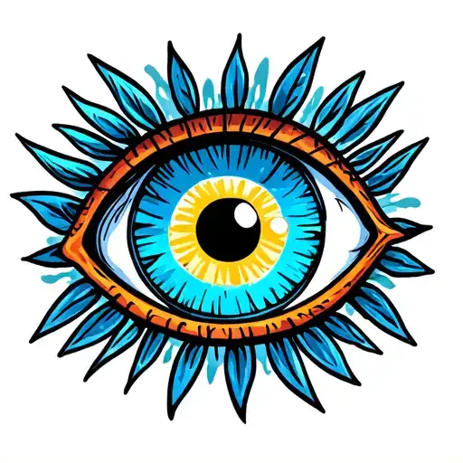 Evil Eye - Mediterranean Charm Style