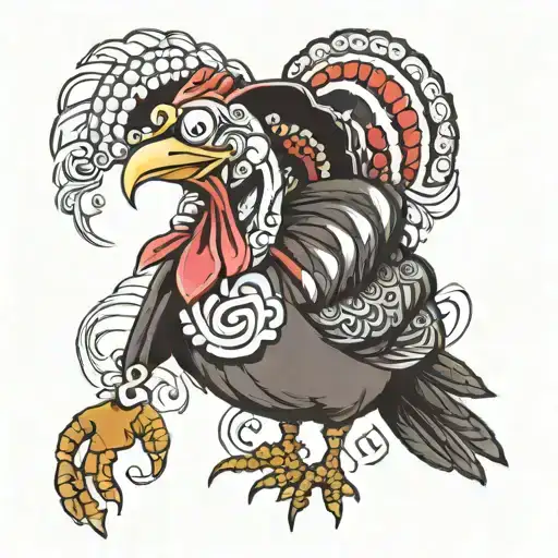 Cartoon Turkey
