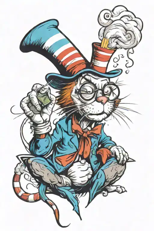 The Cat In The Hat Smokes An Ace