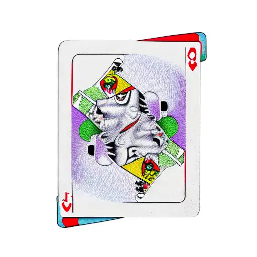 Simple Joker Cards Logo With Color