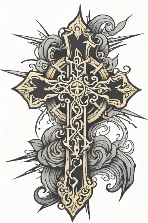Cross Tattoo Faith