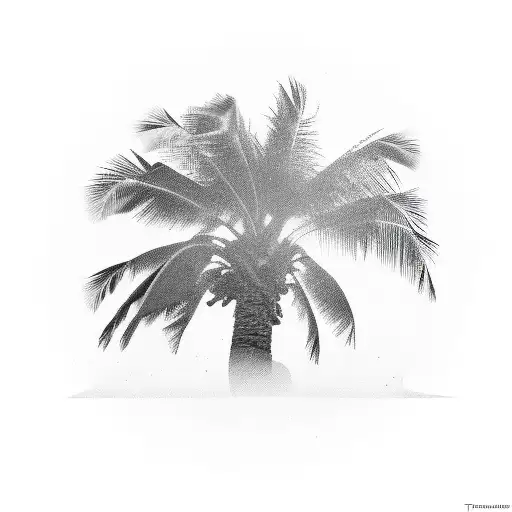 Palm Tree With Pipe Wrench