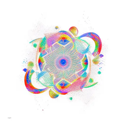 An Abstract Design Symbolizing The Bond And Love Shared Within Your Family