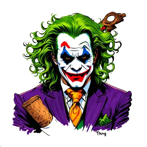 The Joker Carving Be The Thing