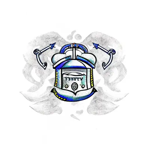 Liberty Bell With Anchor