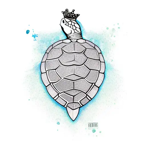 Turtle With Crown