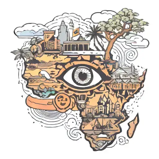 Travel Africa Continent Eye