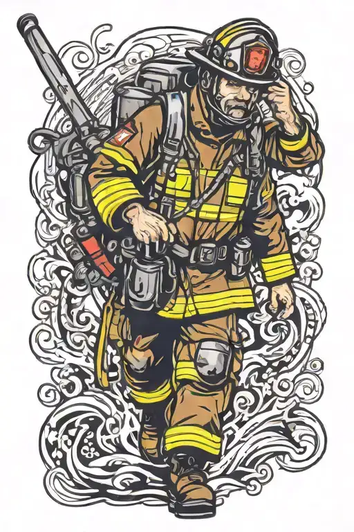 Firefighter Irish Wilderness