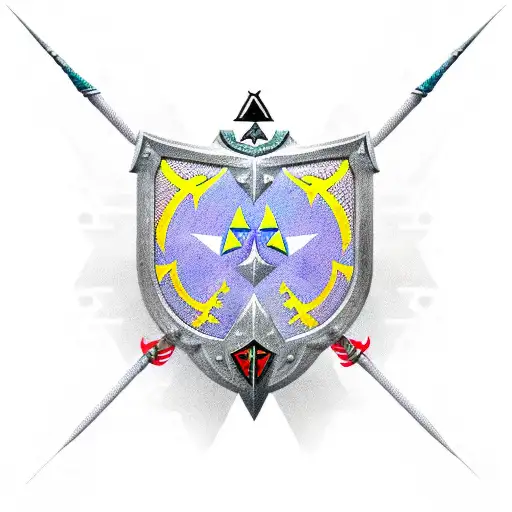 Master Sword Hylian Shield