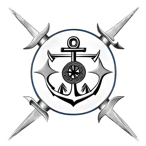 Wind Rose Anchor