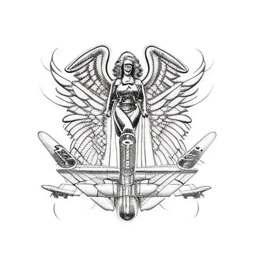 B-17 Bomber Guardian Angel