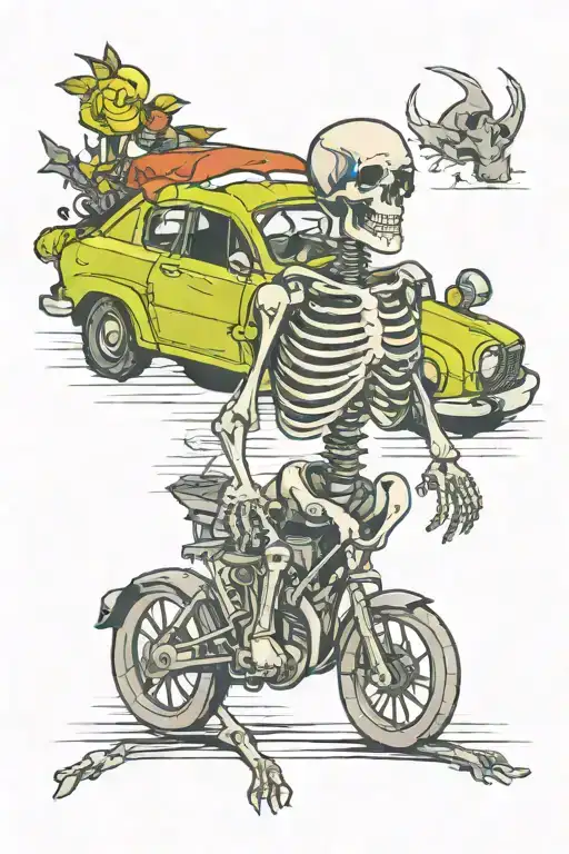 Russian Car Skeleton