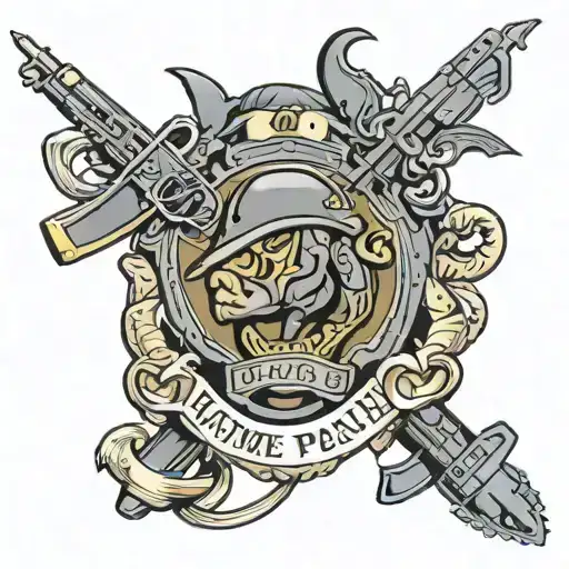 Usmc Military Police Drawing