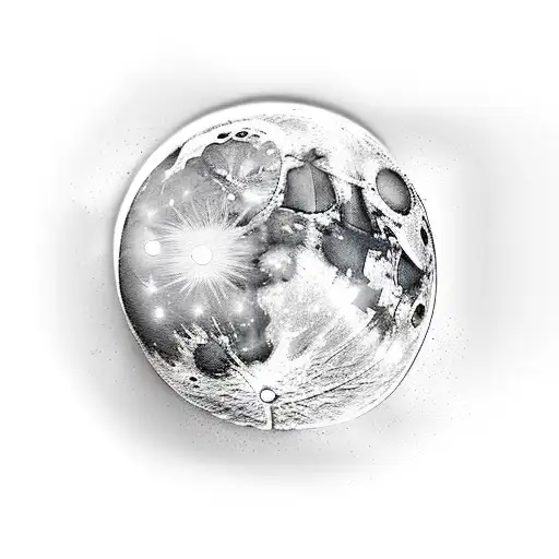 Moon Light Dirt Path