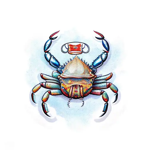 A Sword Stuck In Crab