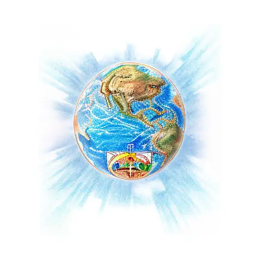 Atlas The Titan From Greek Mythology Holding Up The World