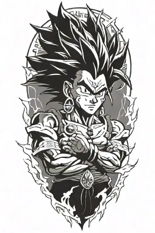 Indian Turning Super Saiyan