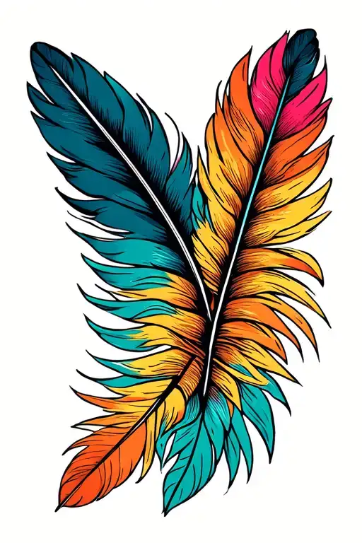 Indian Feathers Chill Vibes