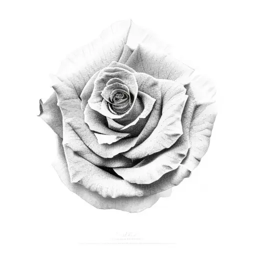 A Black Woman As A Rose