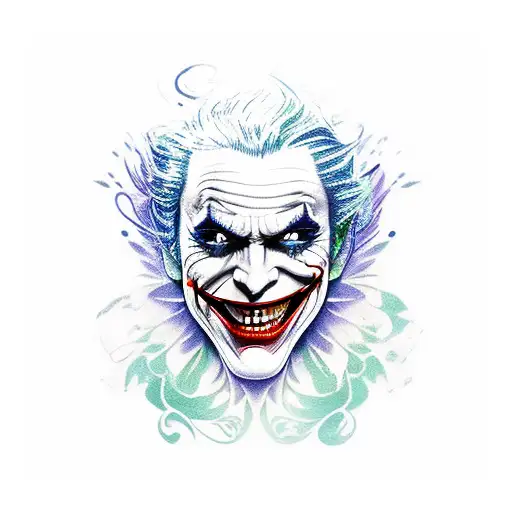 A Lily Flower Of The Joker