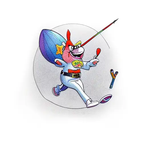 Animated Cartoon Character