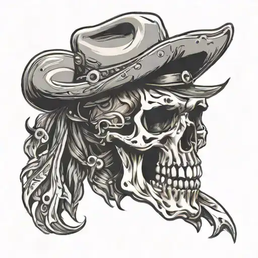 Cowboy Skull