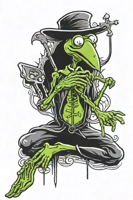 Kermit Ankh Symbo As An Organ