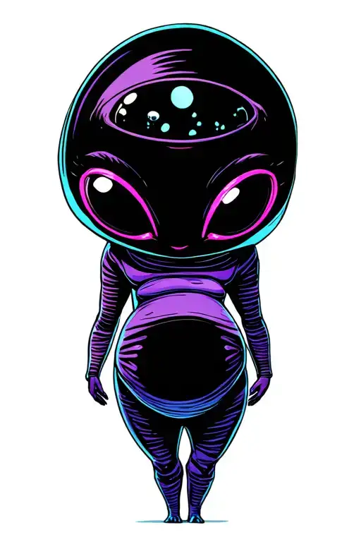 Pregnant Aliens Looking