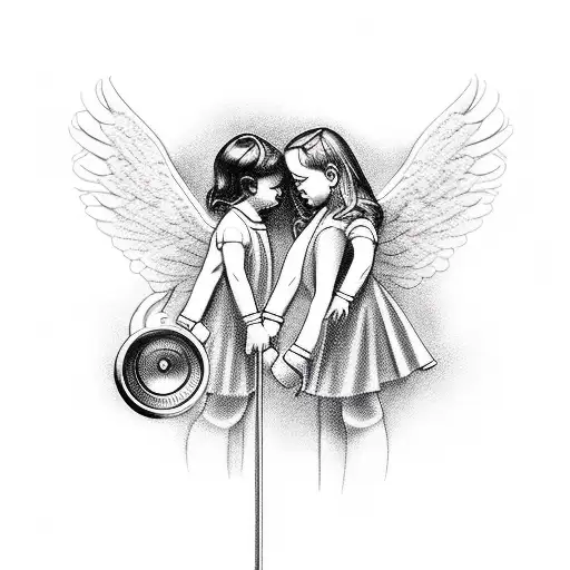Stethoscope And Angel