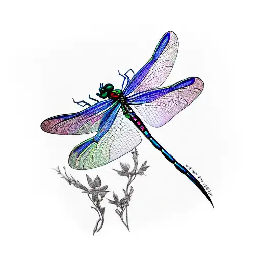 Dragonfly From Alice In Wonderland