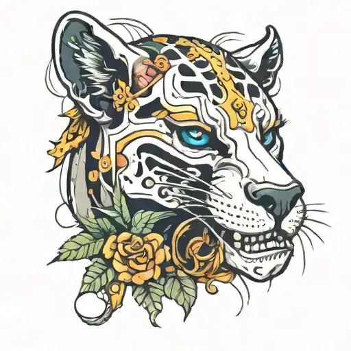 Panther As A Skeleton